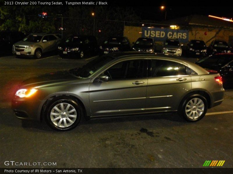 Tungsten Metallic / Black 2013 Chrysler 200 Touring Sedan