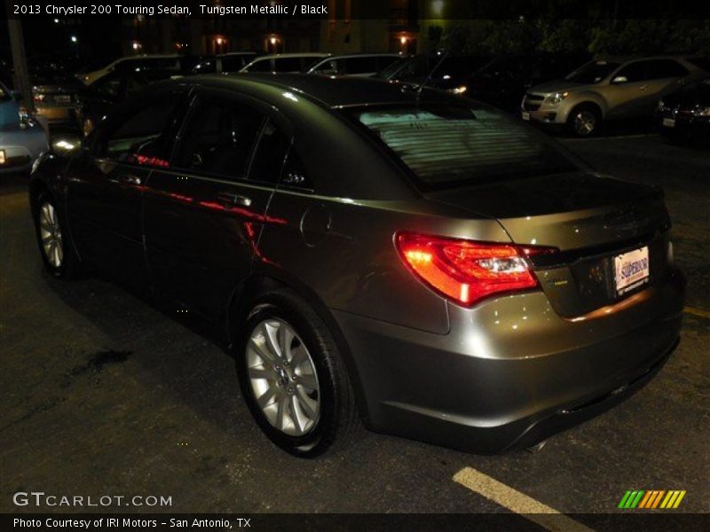 Tungsten Metallic / Black 2013 Chrysler 200 Touring Sedan