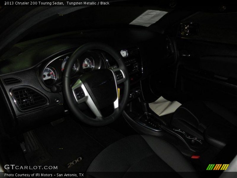 Tungsten Metallic / Black 2013 Chrysler 200 Touring Sedan