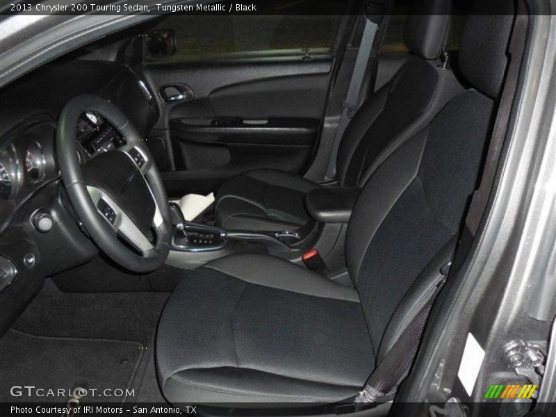 Tungsten Metallic / Black 2013 Chrysler 200 Touring Sedan
