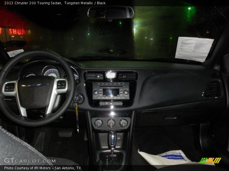 Tungsten Metallic / Black 2013 Chrysler 200 Touring Sedan