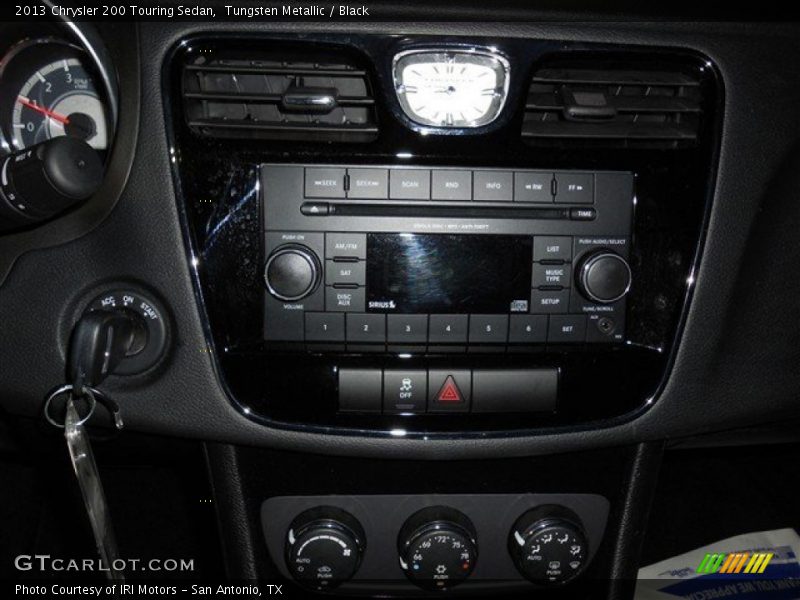 Tungsten Metallic / Black 2013 Chrysler 200 Touring Sedan