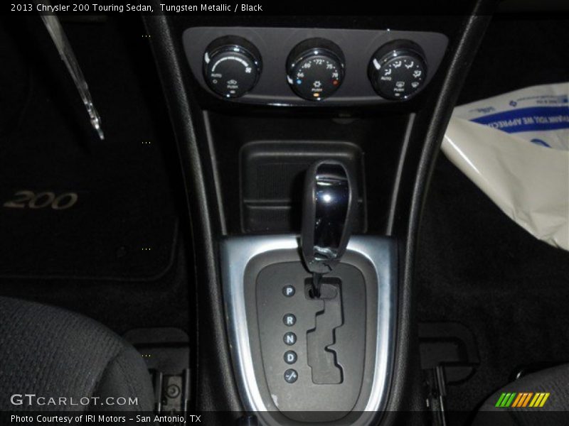 Tungsten Metallic / Black 2013 Chrysler 200 Touring Sedan