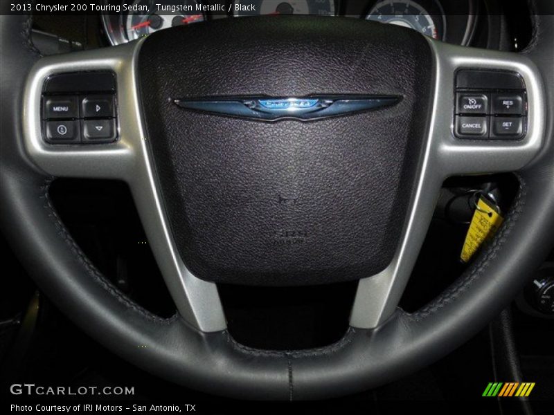 Tungsten Metallic / Black 2013 Chrysler 200 Touring Sedan
