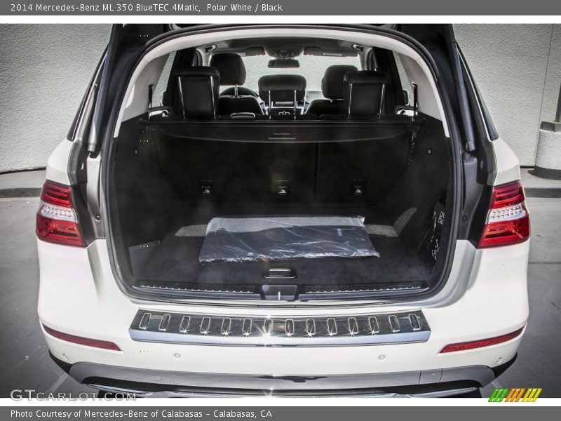 Polar White / Black 2014 Mercedes-Benz ML 350 BlueTEC 4Matic