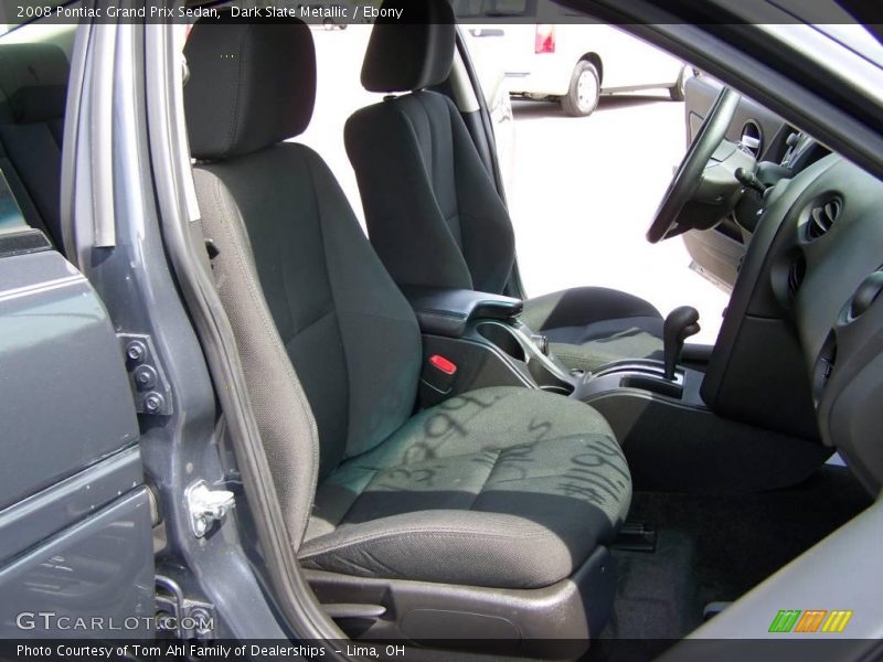 Dark Slate Metallic / Ebony 2008 Pontiac Grand Prix Sedan