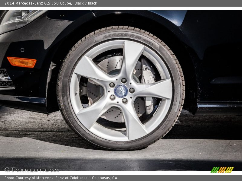 Black / Black 2014 Mercedes-Benz CLS 550 Coupe