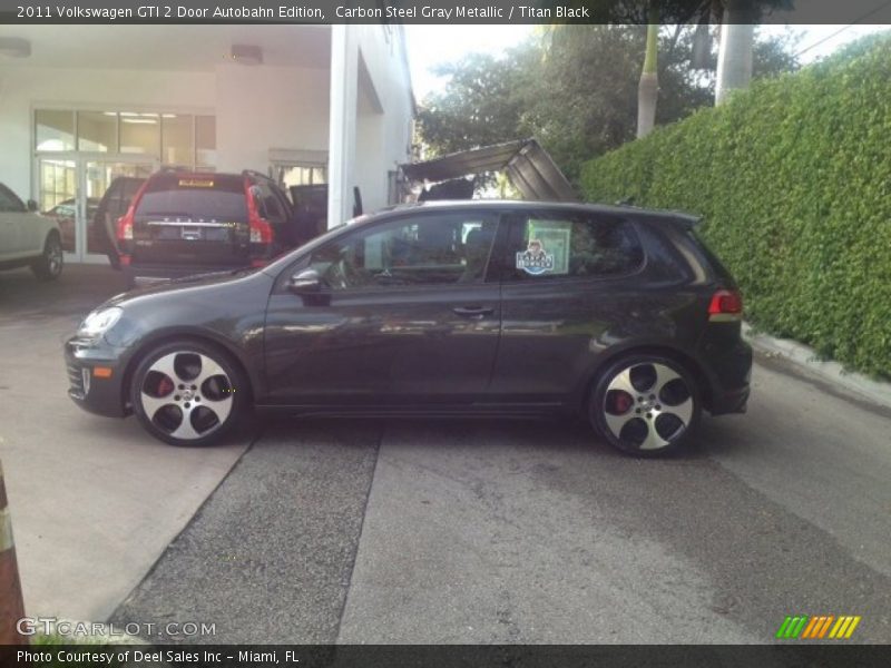 Carbon Steel Gray Metallic / Titan Black 2011 Volkswagen GTI 2 Door Autobahn Edition