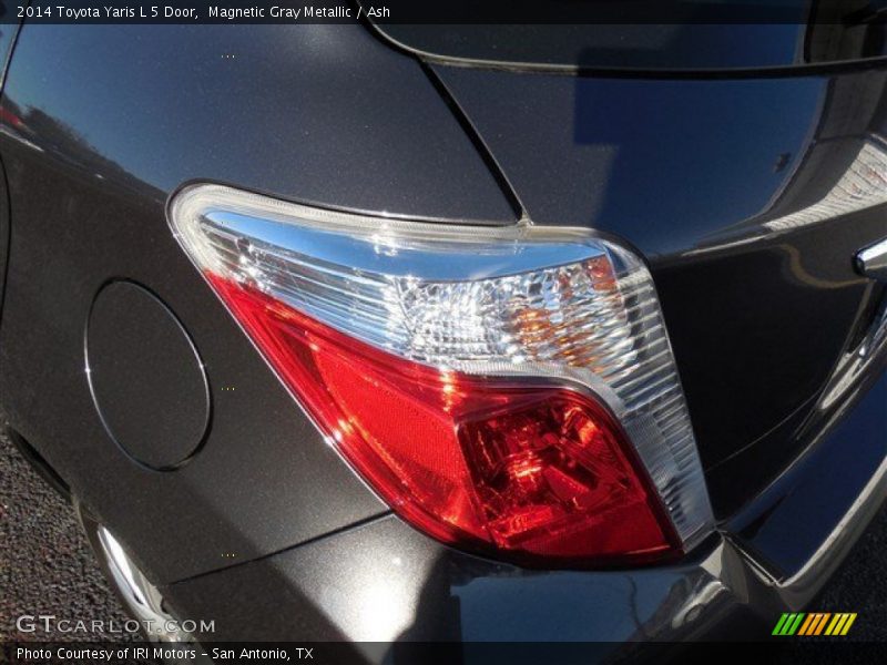 Magnetic Gray Metallic / Ash 2014 Toyota Yaris L 5 Door