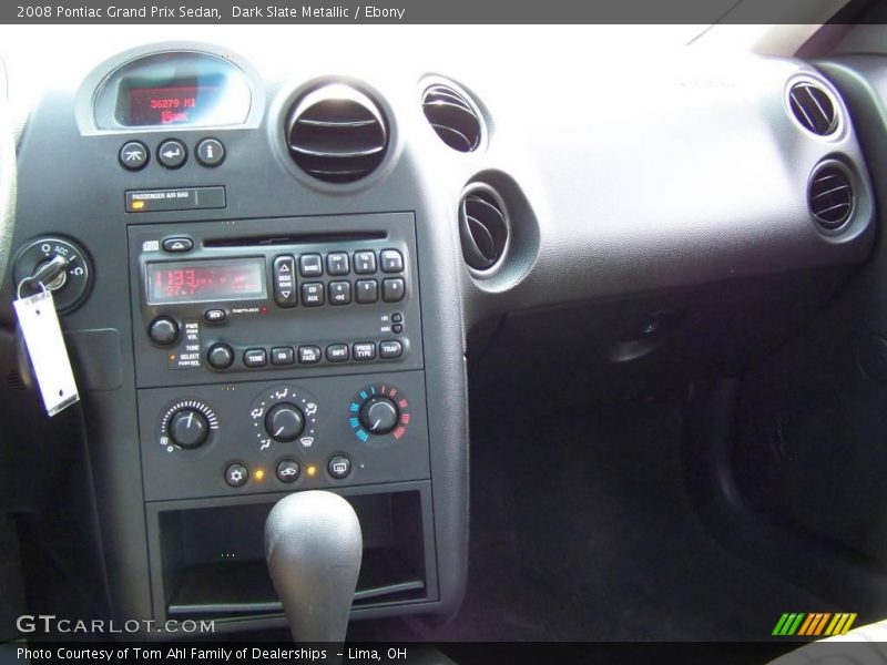 Dark Slate Metallic / Ebony 2008 Pontiac Grand Prix Sedan