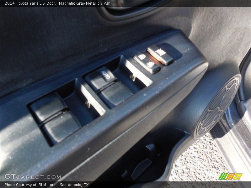 Magnetic Gray Metallic / Ash 2014 Toyota Yaris L 5 Door
