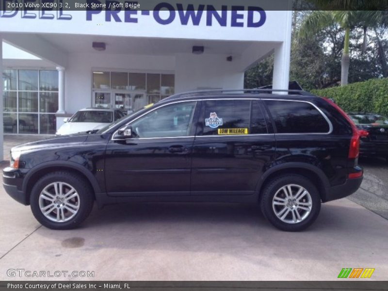 Black Stone / Soft Beige 2010 Volvo XC90 3.2