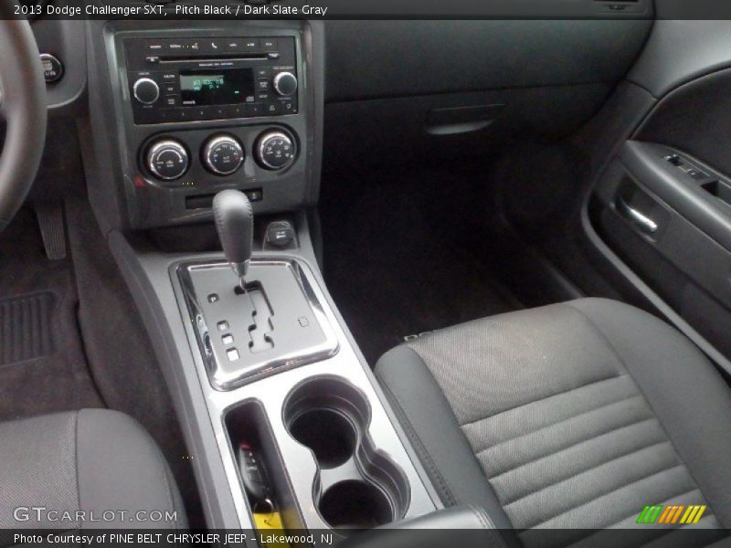 Pitch Black / Dark Slate Gray 2013 Dodge Challenger SXT