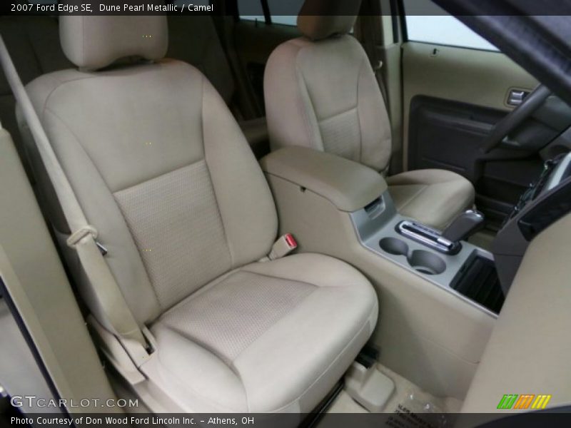 Dune Pearl Metallic / Camel 2007 Ford Edge SE
