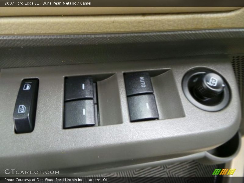 Dune Pearl Metallic / Camel 2007 Ford Edge SE