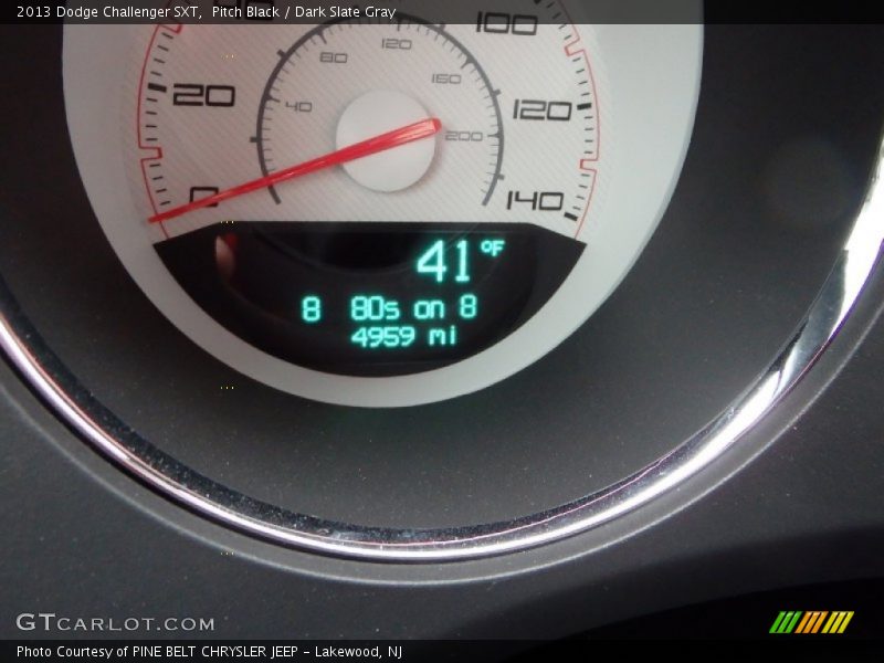 Pitch Black / Dark Slate Gray 2013 Dodge Challenger SXT