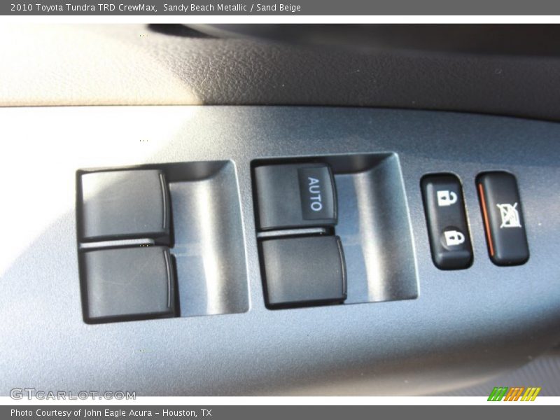 Sandy Beach Metallic / Sand Beige 2010 Toyota Tundra TRD CrewMax