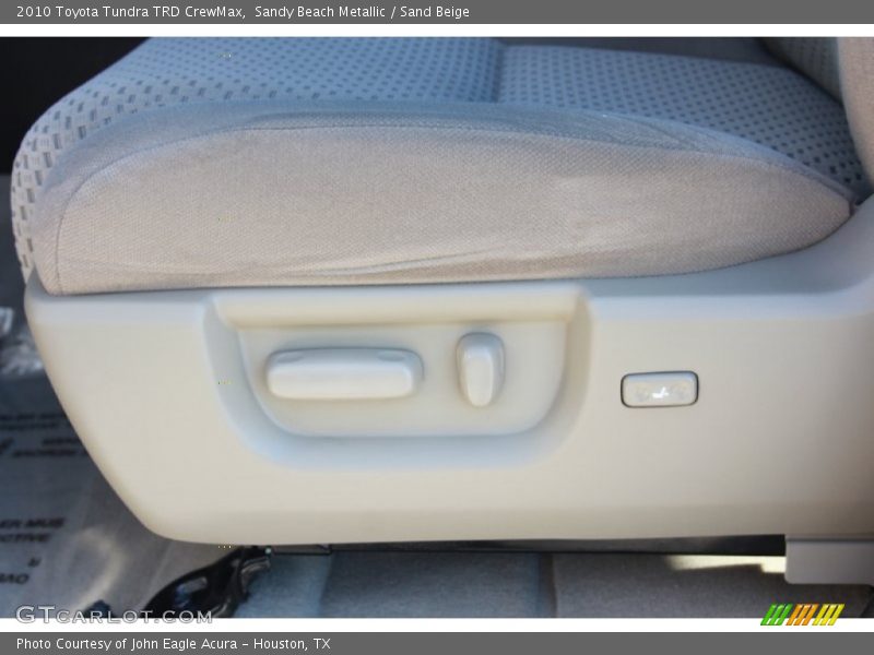 Sandy Beach Metallic / Sand Beige 2010 Toyota Tundra TRD CrewMax