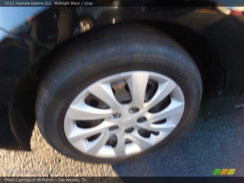 Midnight Black / Gray 2012 Hyundai Elantra GLS
