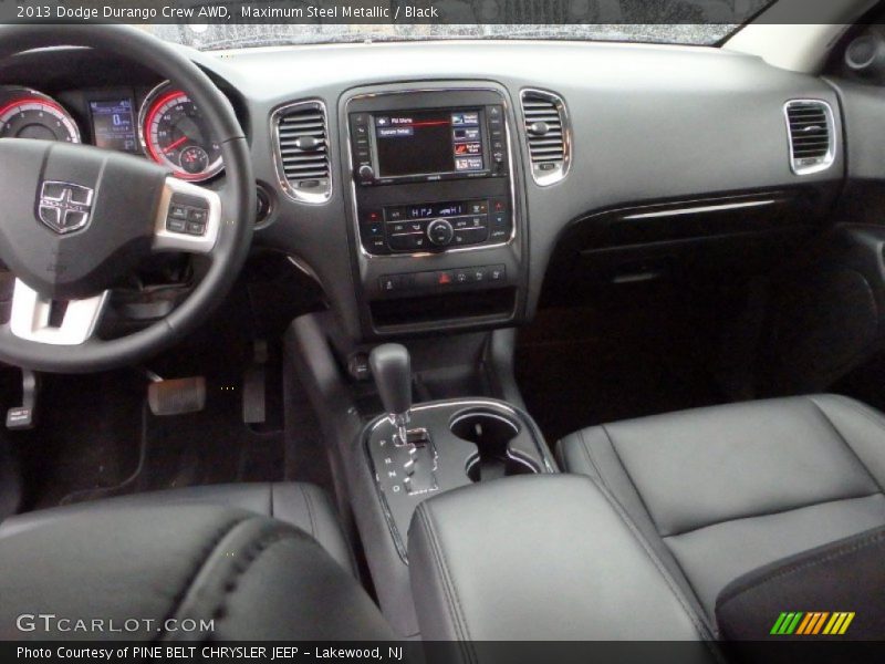 Maximum Steel Metallic / Black 2013 Dodge Durango Crew AWD