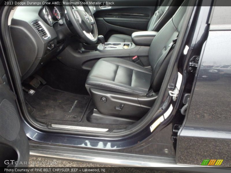Maximum Steel Metallic / Black 2013 Dodge Durango Crew AWD