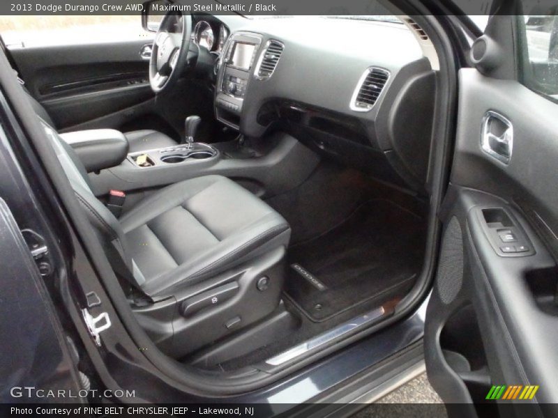 Maximum Steel Metallic / Black 2013 Dodge Durango Crew AWD