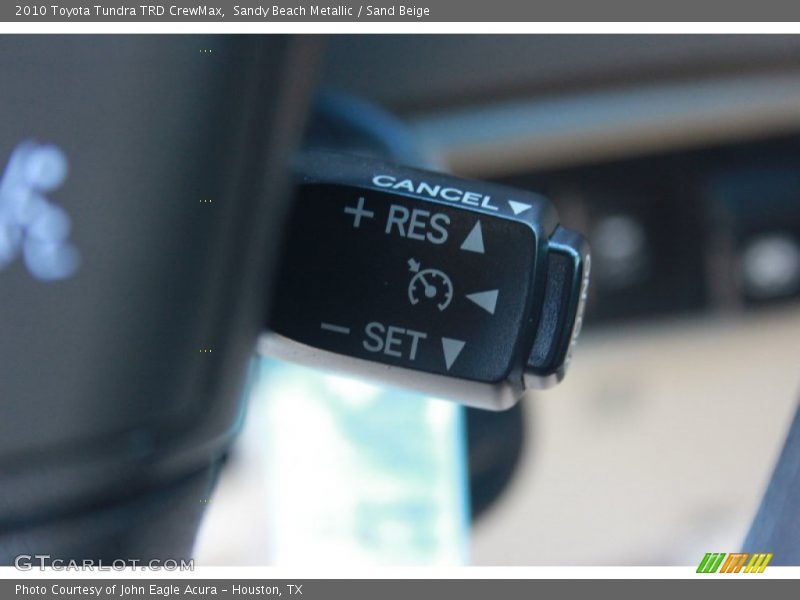 Sandy Beach Metallic / Sand Beige 2010 Toyota Tundra TRD CrewMax