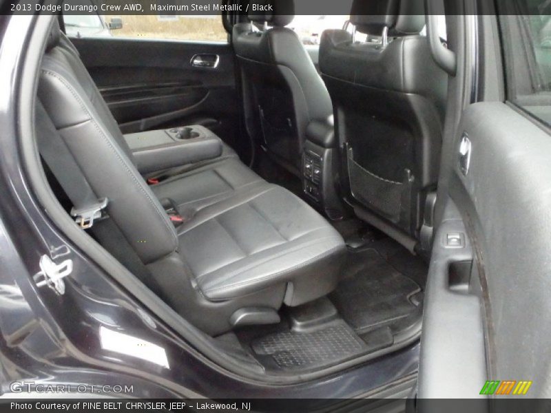 Maximum Steel Metallic / Black 2013 Dodge Durango Crew AWD