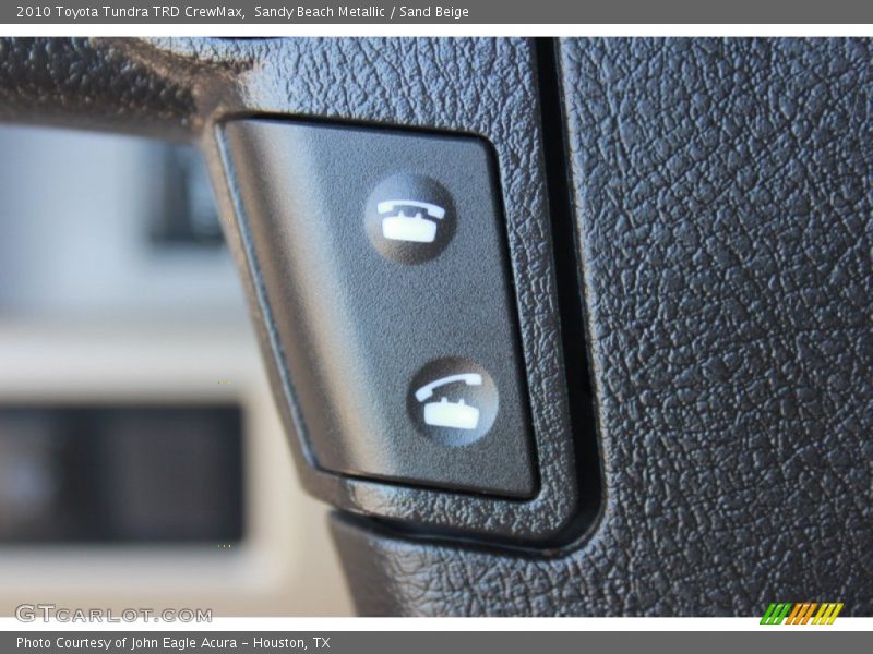 Sandy Beach Metallic / Sand Beige 2010 Toyota Tundra TRD CrewMax