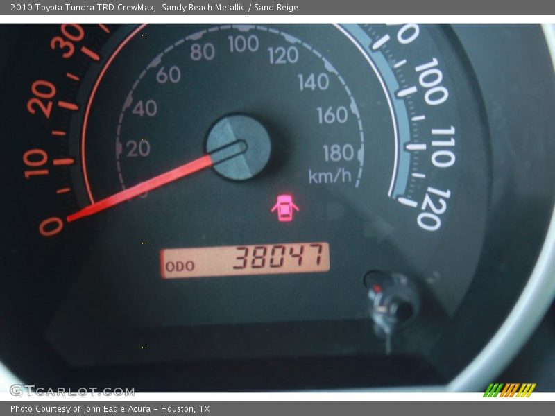 Sandy Beach Metallic / Sand Beige 2010 Toyota Tundra TRD CrewMax