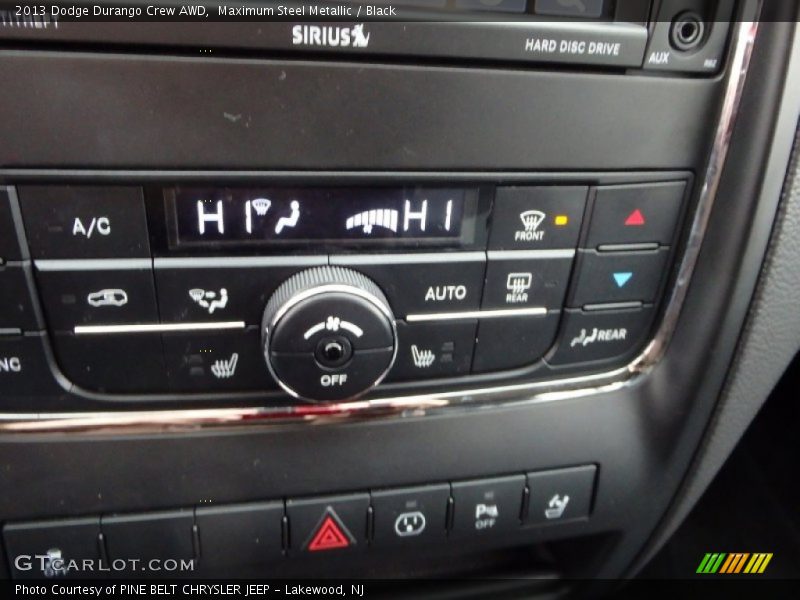 Maximum Steel Metallic / Black 2013 Dodge Durango Crew AWD