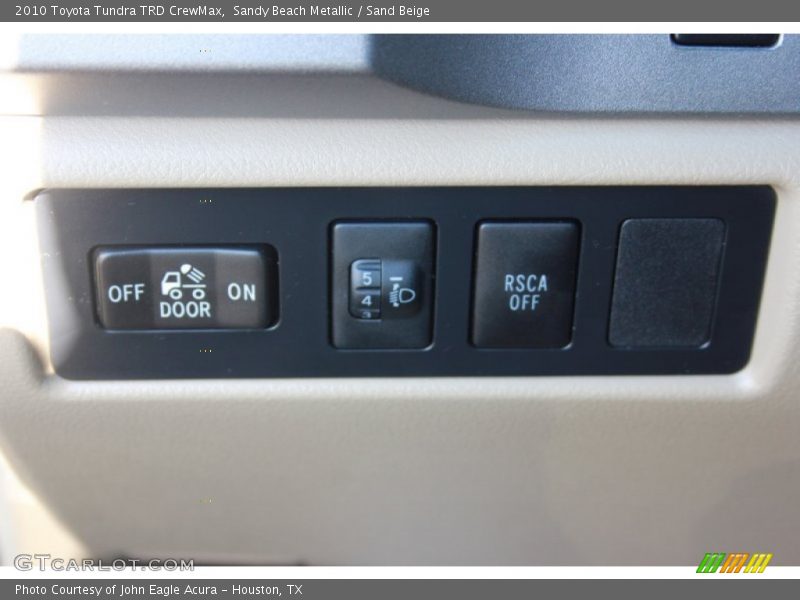 Sandy Beach Metallic / Sand Beige 2010 Toyota Tundra TRD CrewMax