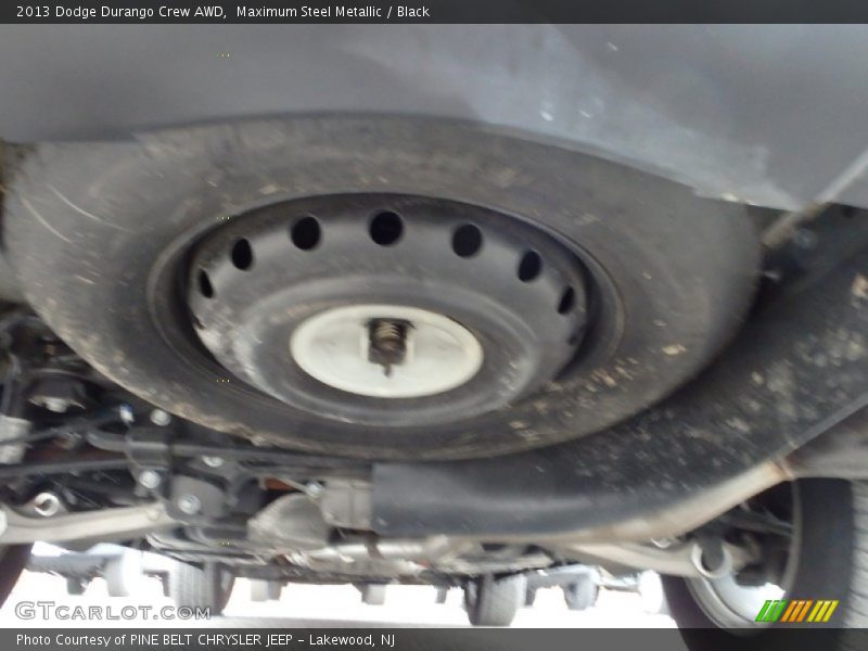 Maximum Steel Metallic / Black 2013 Dodge Durango Crew AWD