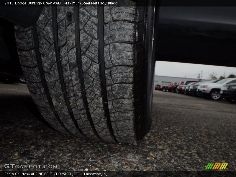 Maximum Steel Metallic / Black 2013 Dodge Durango Crew AWD
