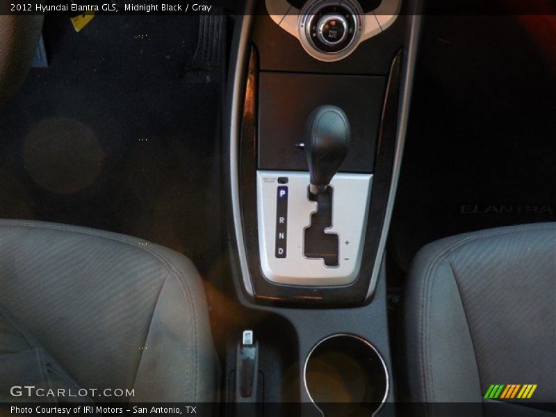 Midnight Black / Gray 2012 Hyundai Elantra GLS