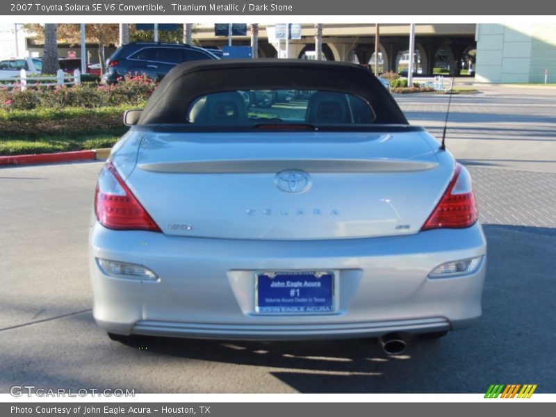 Titanium Metallic / Dark Stone 2007 Toyota Solara SE V6 Convertible