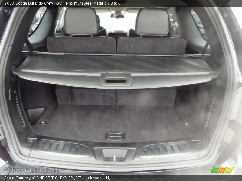Maximum Steel Metallic / Black 2013 Dodge Durango Crew AWD