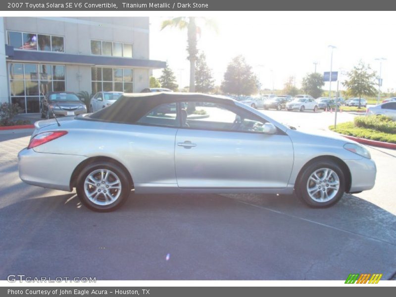 Titanium Metallic / Dark Stone 2007 Toyota Solara SE V6 Convertible