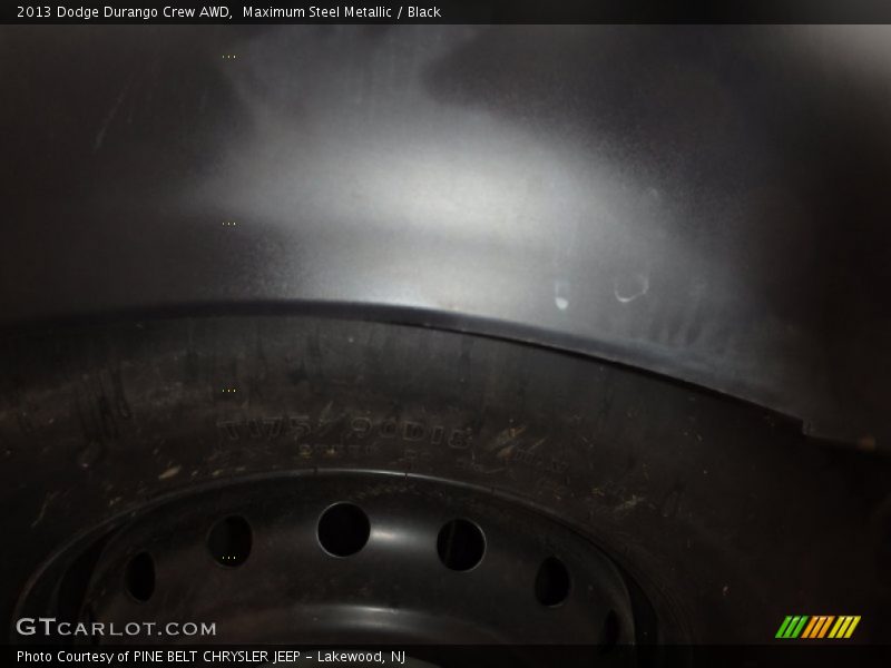 Maximum Steel Metallic / Black 2013 Dodge Durango Crew AWD
