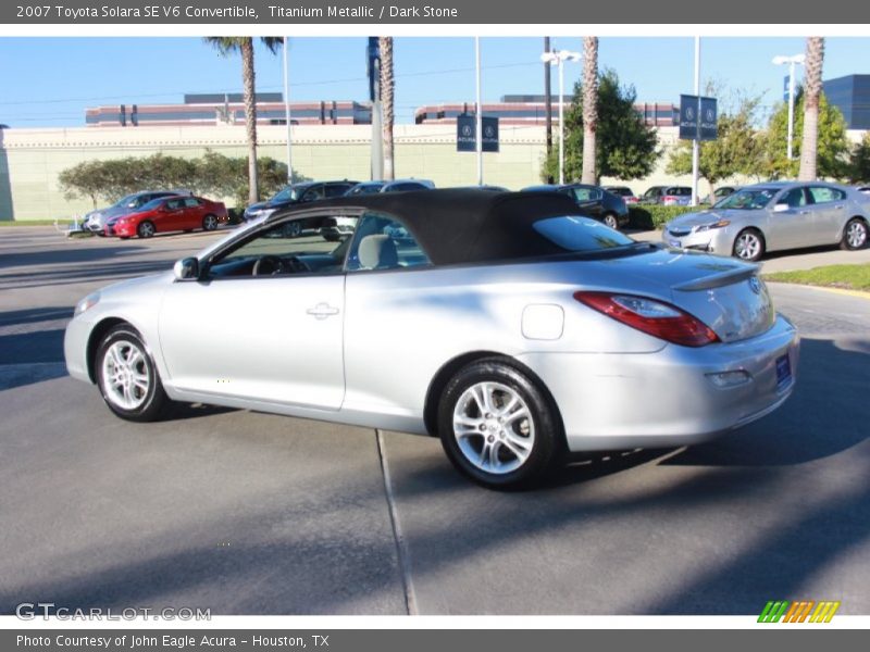 Titanium Metallic / Dark Stone 2007 Toyota Solara SE V6 Convertible