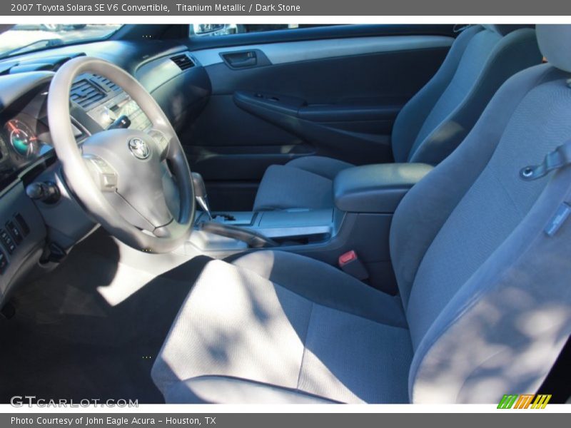 Titanium Metallic / Dark Stone 2007 Toyota Solara SE V6 Convertible