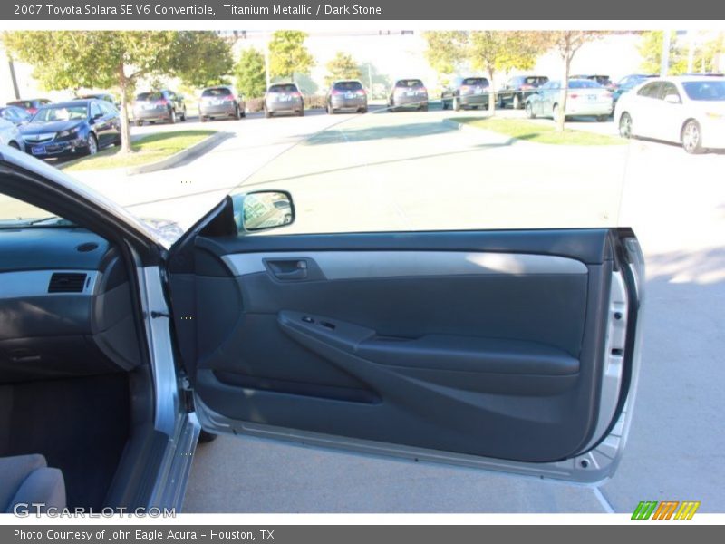 Titanium Metallic / Dark Stone 2007 Toyota Solara SE V6 Convertible