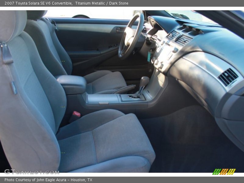 Titanium Metallic / Dark Stone 2007 Toyota Solara SE V6 Convertible