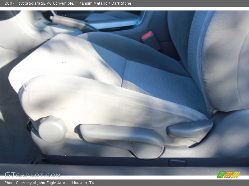 Titanium Metallic / Dark Stone 2007 Toyota Solara SE V6 Convertible