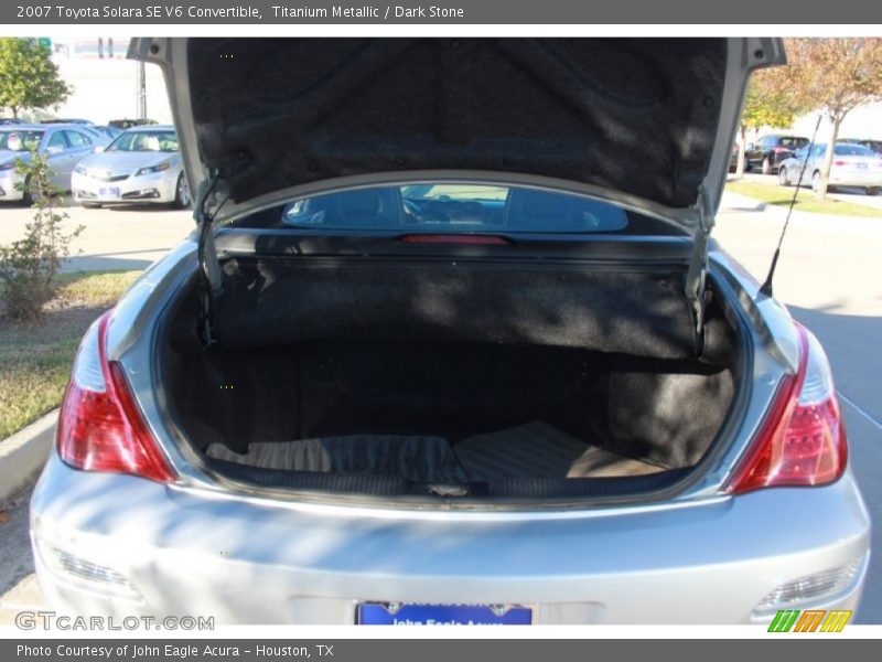 Titanium Metallic / Dark Stone 2007 Toyota Solara SE V6 Convertible