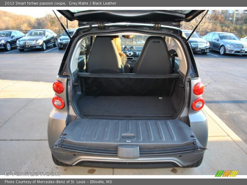 Grey Matte / Black Leather 2013 Smart fortwo passion coupe