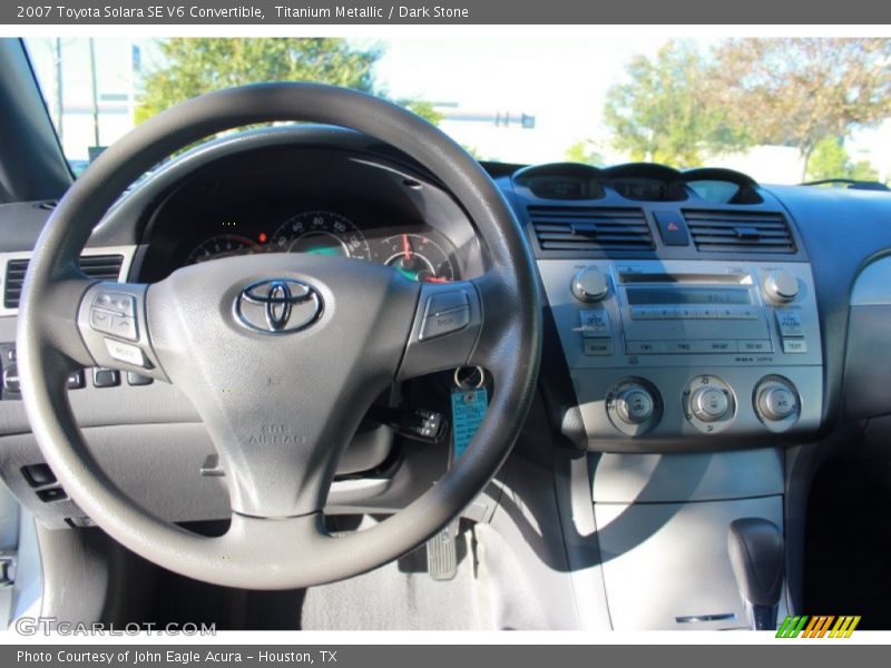 Titanium Metallic / Dark Stone 2007 Toyota Solara SE V6 Convertible