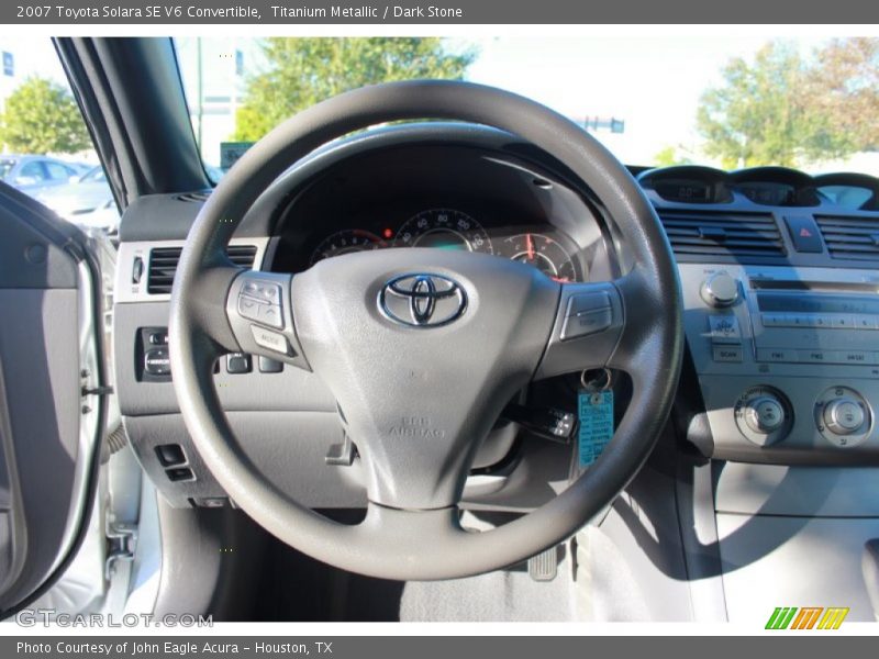Titanium Metallic / Dark Stone 2007 Toyota Solara SE V6 Convertible