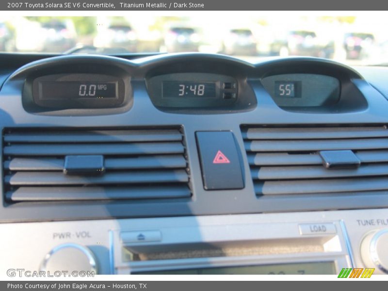 Titanium Metallic / Dark Stone 2007 Toyota Solara SE V6 Convertible