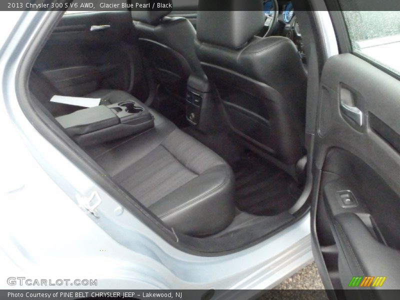 Glacier Blue Pearl / Black 2013 Chrysler 300 S V6 AWD